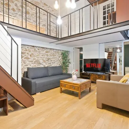Quartier Musee Du Louvre - 2 Bedroom Free Netflix Apartment